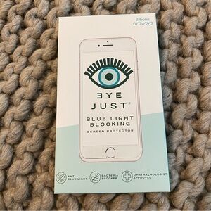 New Eye Just Blue Light Blocking Screen Protector iPhone 6/6s/7/8